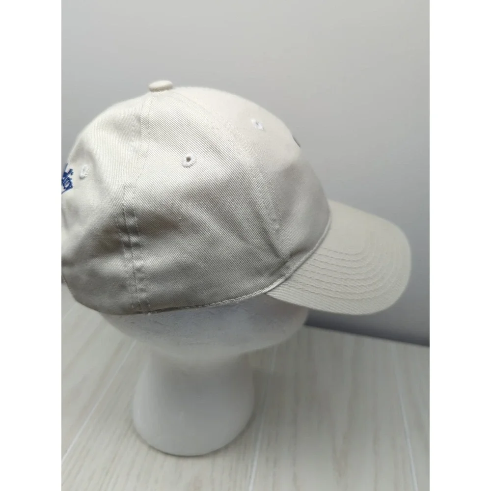 Greensboro Grasshoppers NC Fidelity bank Youth khaki tan baseball hat cap adjust
